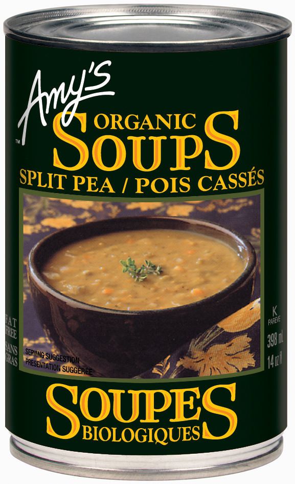 Amys Kitchen Organic Split Pea Soup 398ml