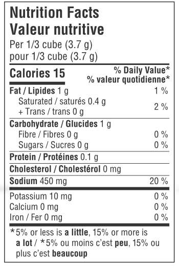 GoBio! Vegetable Bouillon Cubes Org. 66g