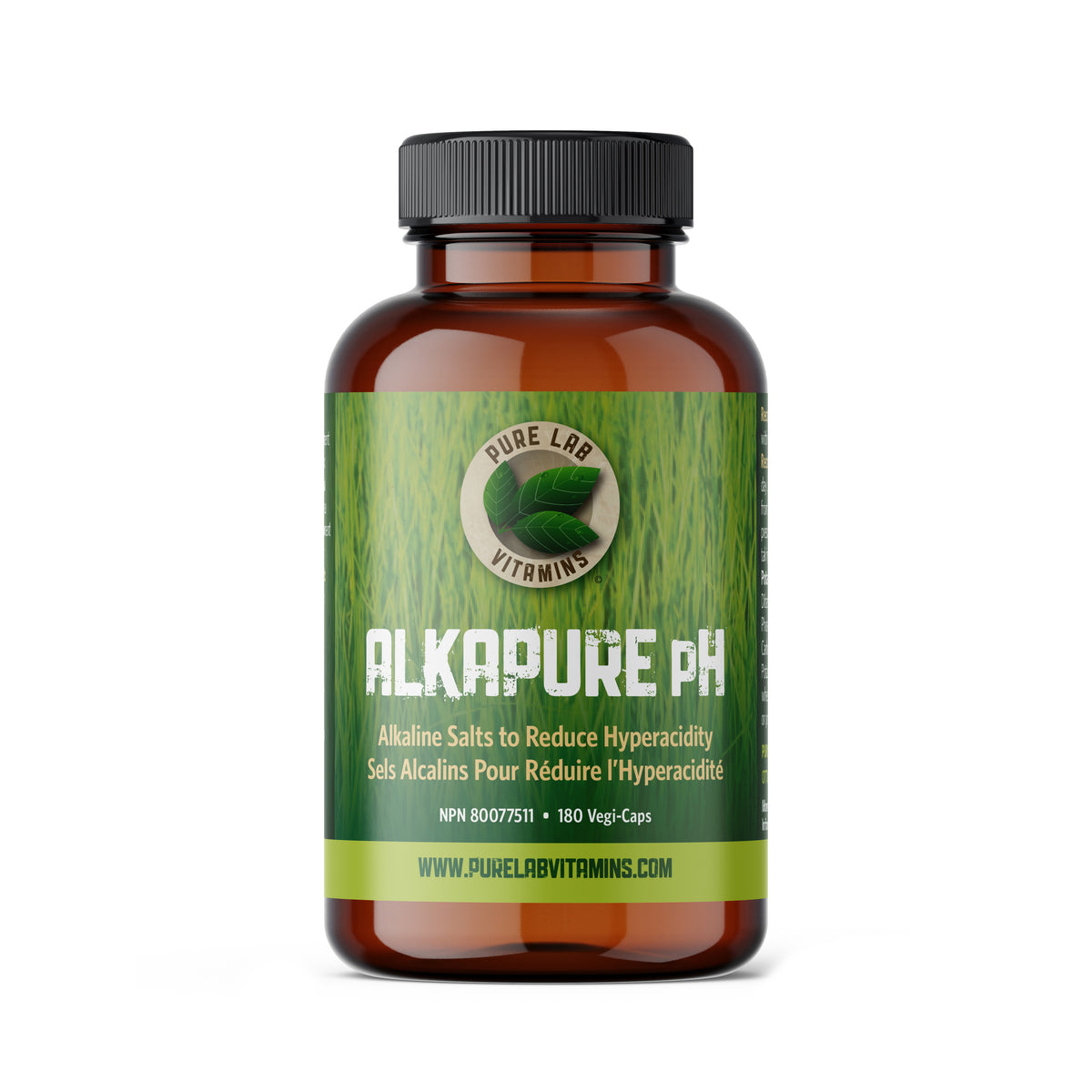 Pure Lab Vitamins Alkapure pH 180vcaps