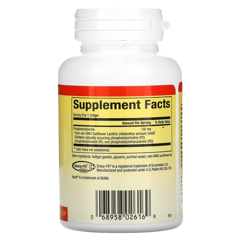 Natural Factors PS Factor Phosphatidylserine 100mg 60sg