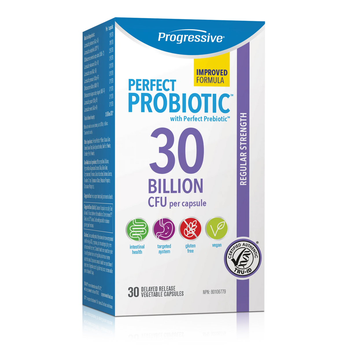 Progressive Perfect Probiotic 30 Billion 30capsules