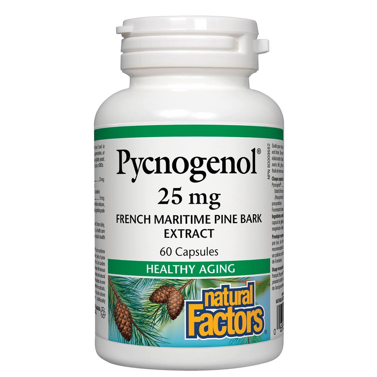 Natural Factors PYCNOGENOL 25MG 60caps