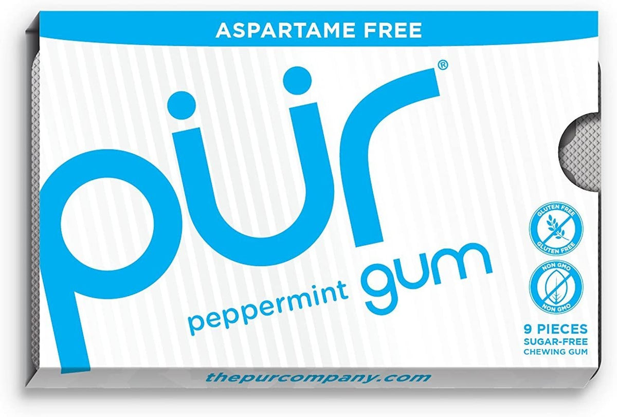 PUR Peppermint Gum 9pc