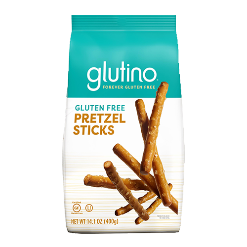 Glutino Pretzel Sticks Family Bags 400g