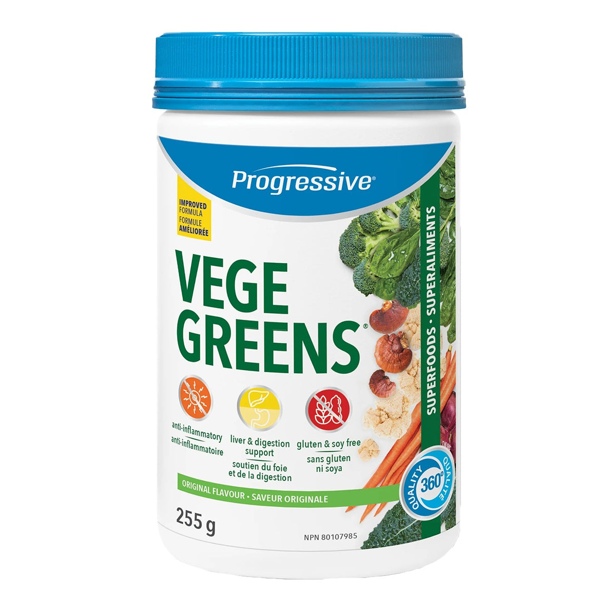 Progressive VegeGreens Original Formula 255g