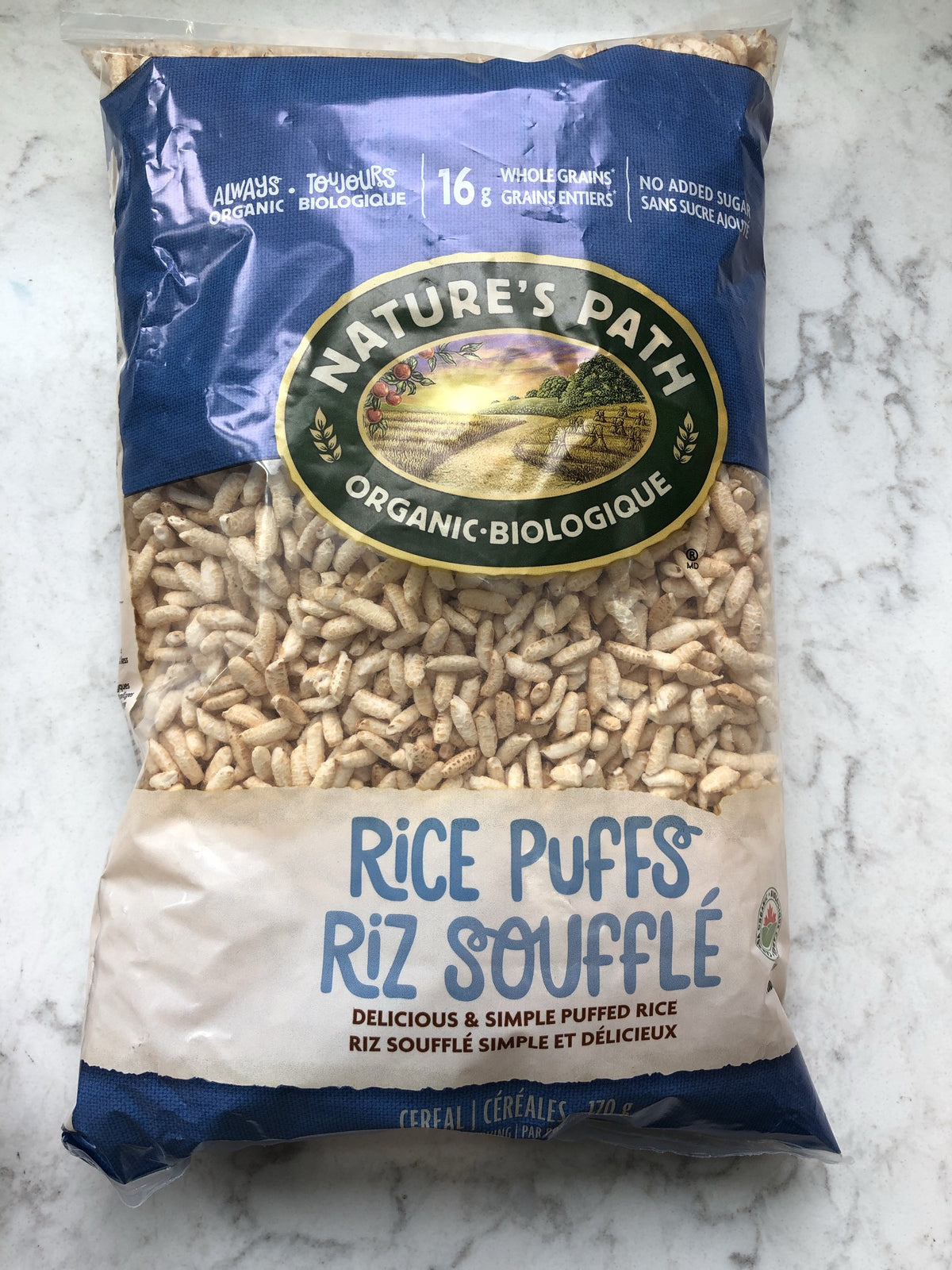 Natures Path Puffed Rice Cereal 170g