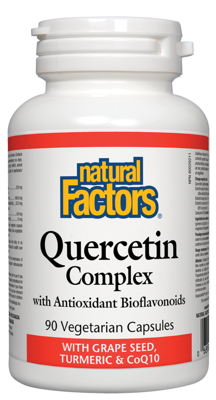 Natural Factors Quercetin Complex 90caps