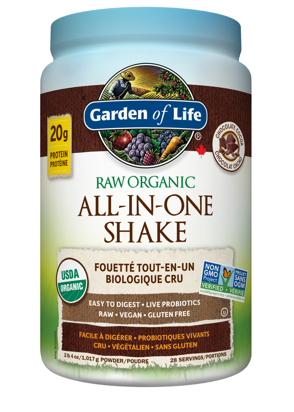 Garden of Life RAW All In One Nutritional Shake Choc Ca