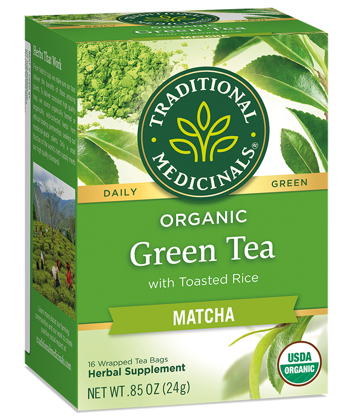 Traditional Medicinals Organic Green Tea Matcha 16teabags