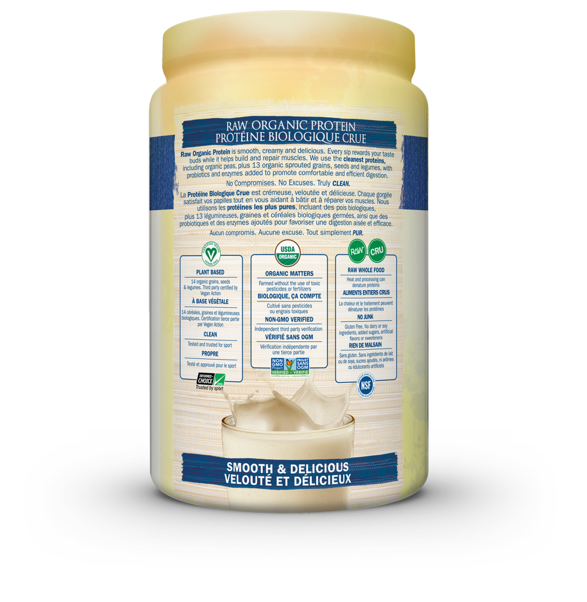 Garden of Life Raw Org. Protein Vanilla 620g