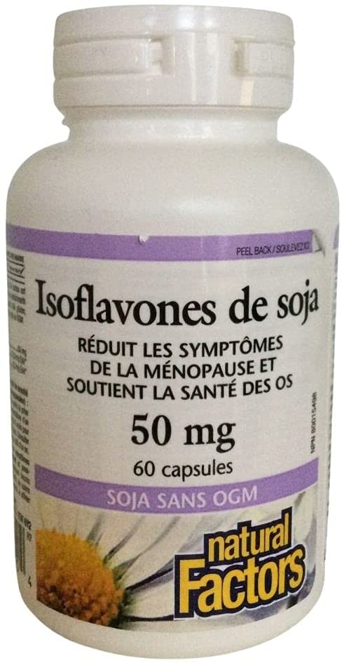 Natural Factors SOY ISOFLAVONE COMPLX 60caps