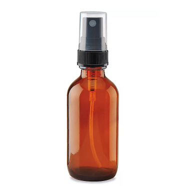 Kardish Empty Amber Glass Bottle Spray 60ml