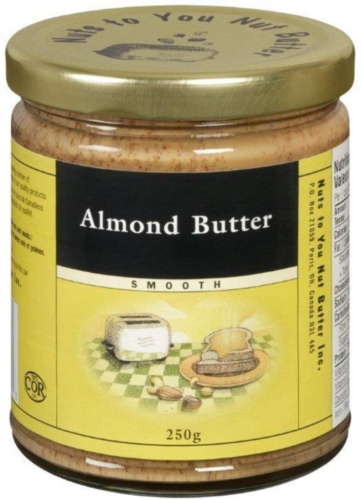 Nuts to You Almond Butter Smooth 250g