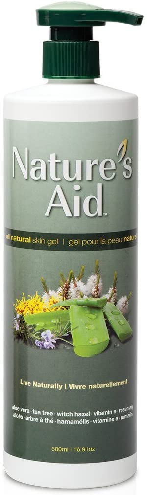 Natures Aid Skin Gel Aloe Vera 500ml