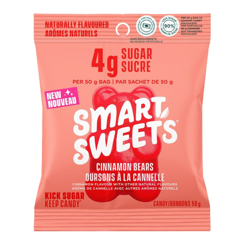 SmartSweets Cinnamon Bears 50g