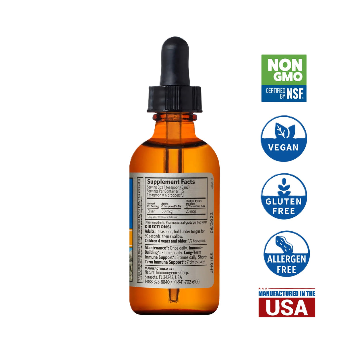Sovereign Silver Sovereign Silver Colloidal Silver  Dropp