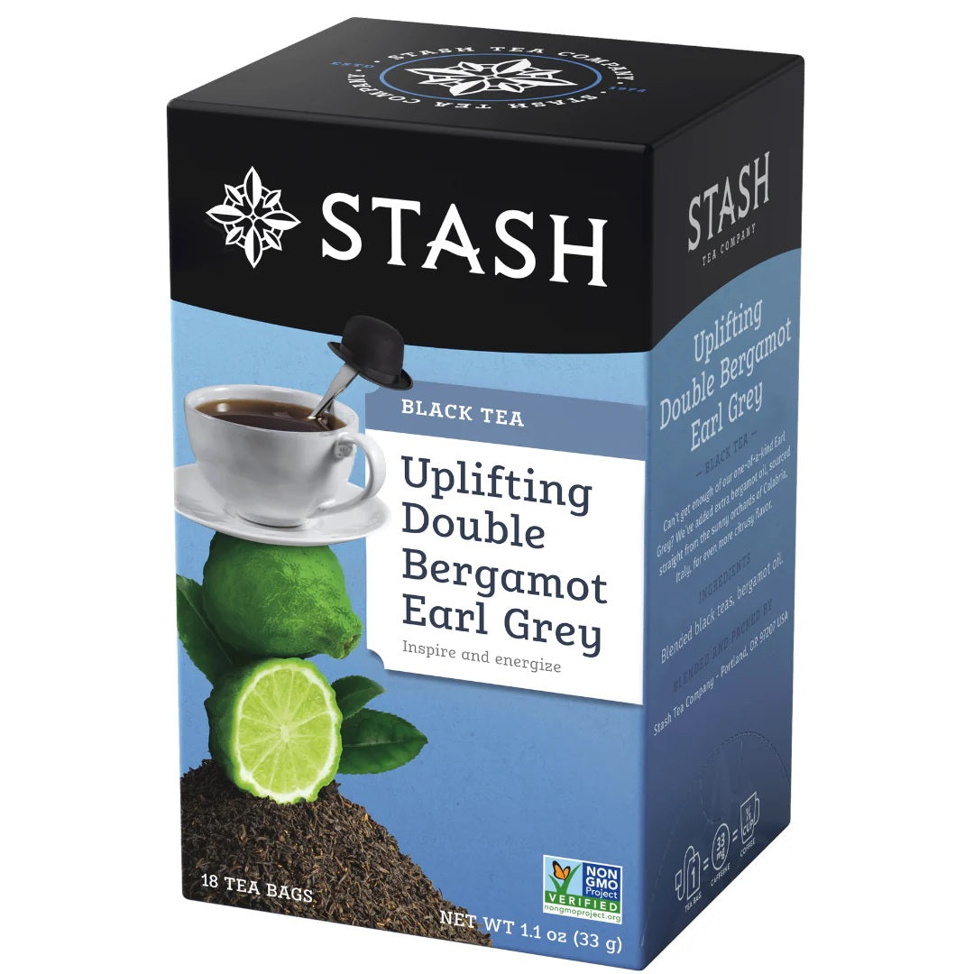 Stash Tea Double Bergamot Earl Grey Tea 18bags
