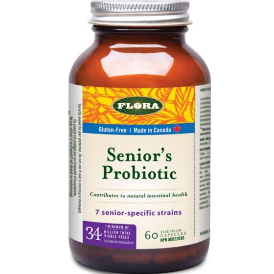 Flora Senior&#39;s Probiotic 60caps