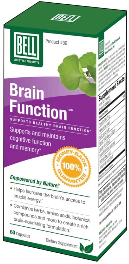 Bell Lifestyle Super Iq Brain Function 60caps