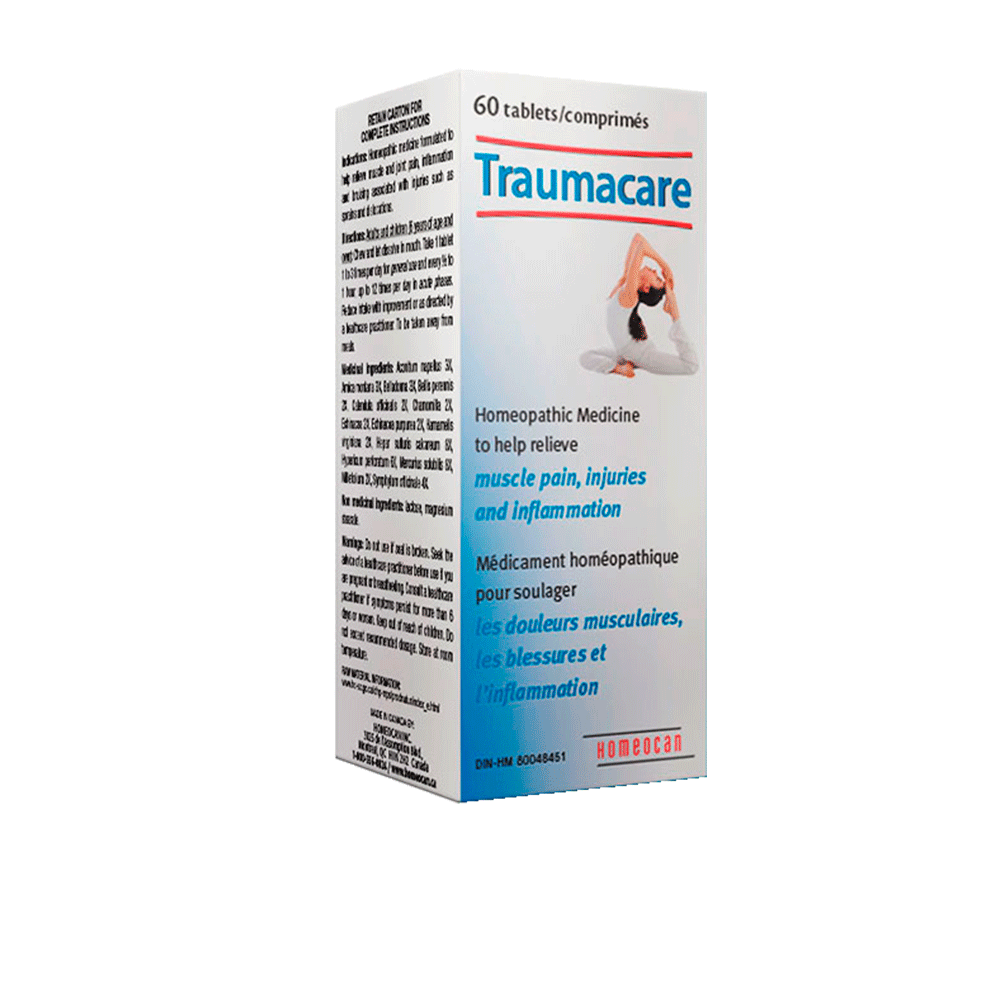 Homeocan Traumacare Tablets 60tabs