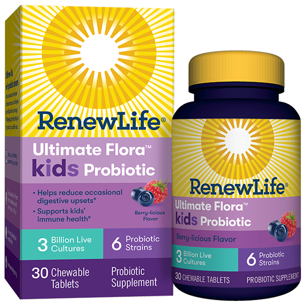 Renew Life Ulitmate Flora Kids Probiotic Chewable 3