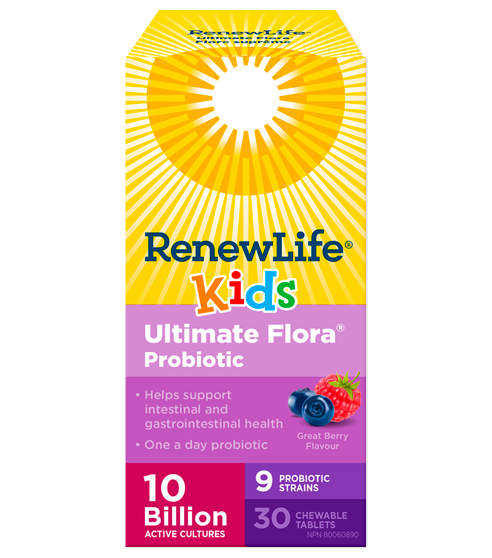 Renew Life Ultimate Flora Kids 10 Billion 60caps