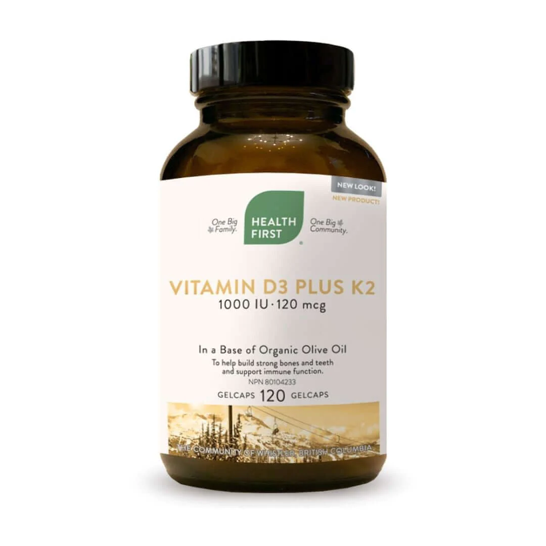 Health First  Vitamin D3+K2 120sg