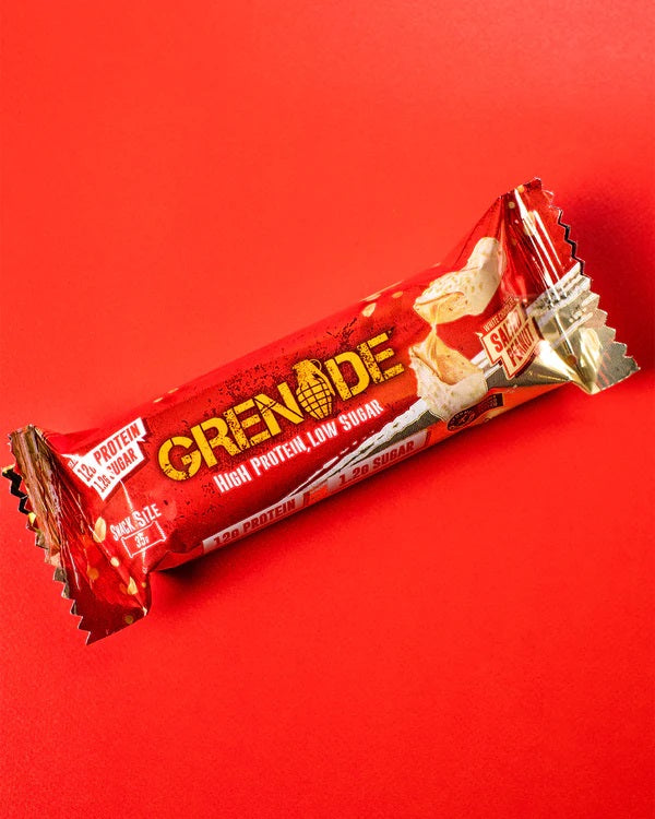 Grenade Bar White Chocolate Salted Peanut 60g