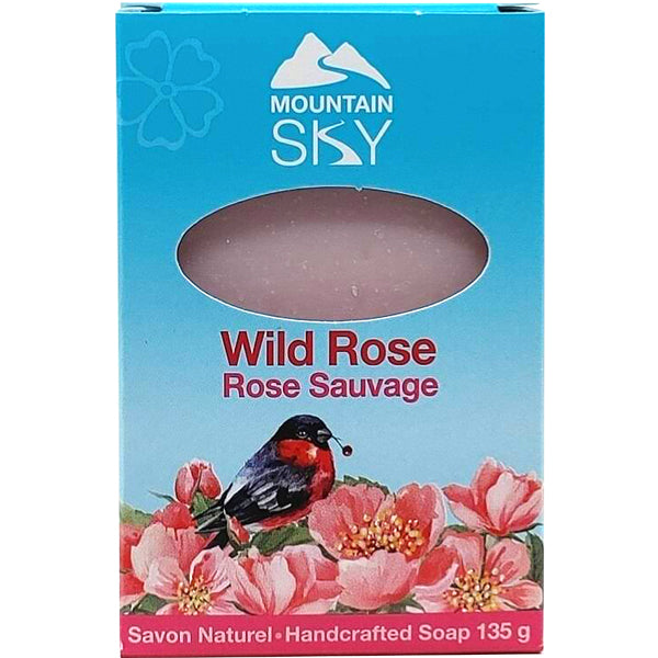 Mountain Sky Soaps Wild Rose Bar Soap 135g