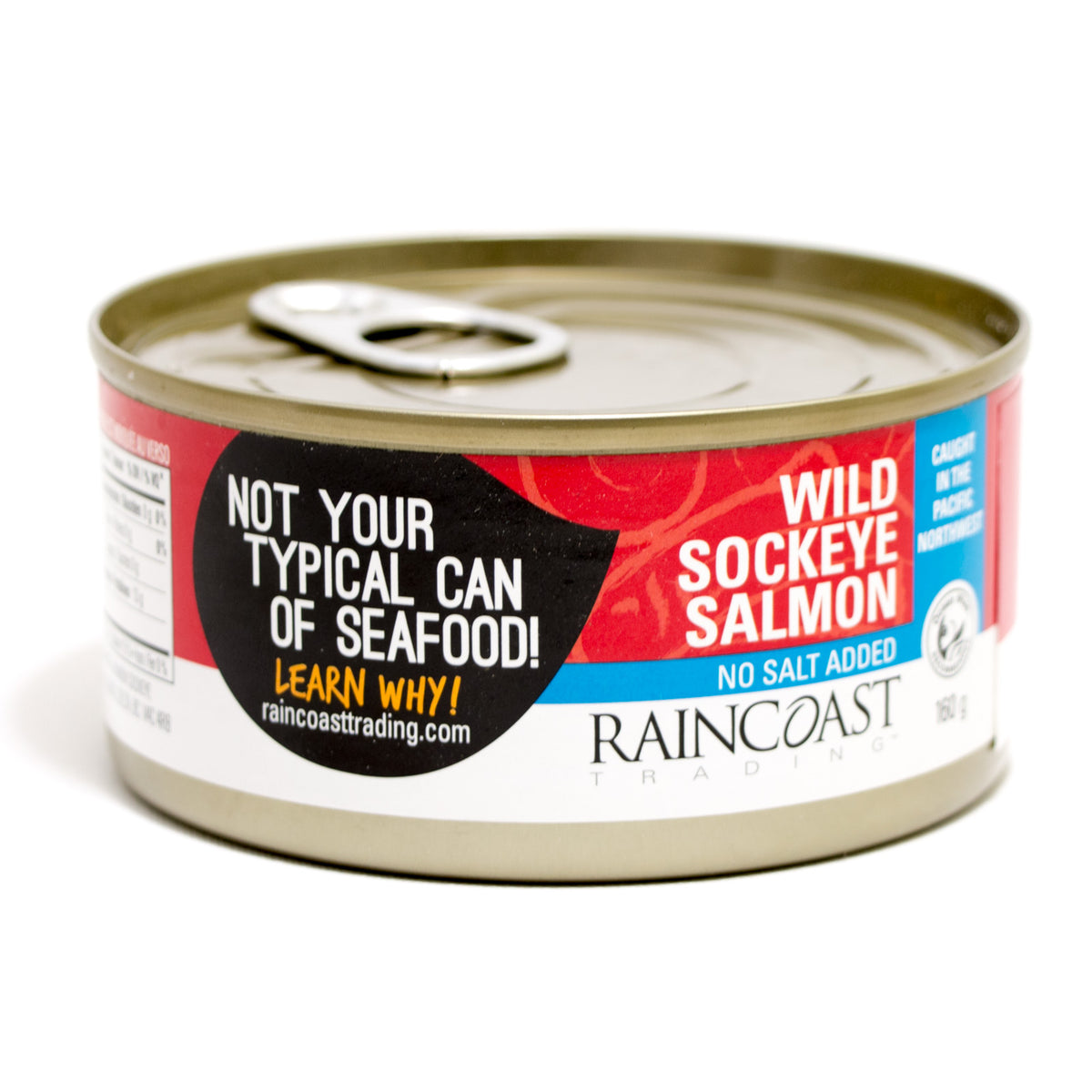 Raincoast Trading Wild Sockeye Salmon No Salt Added 160g