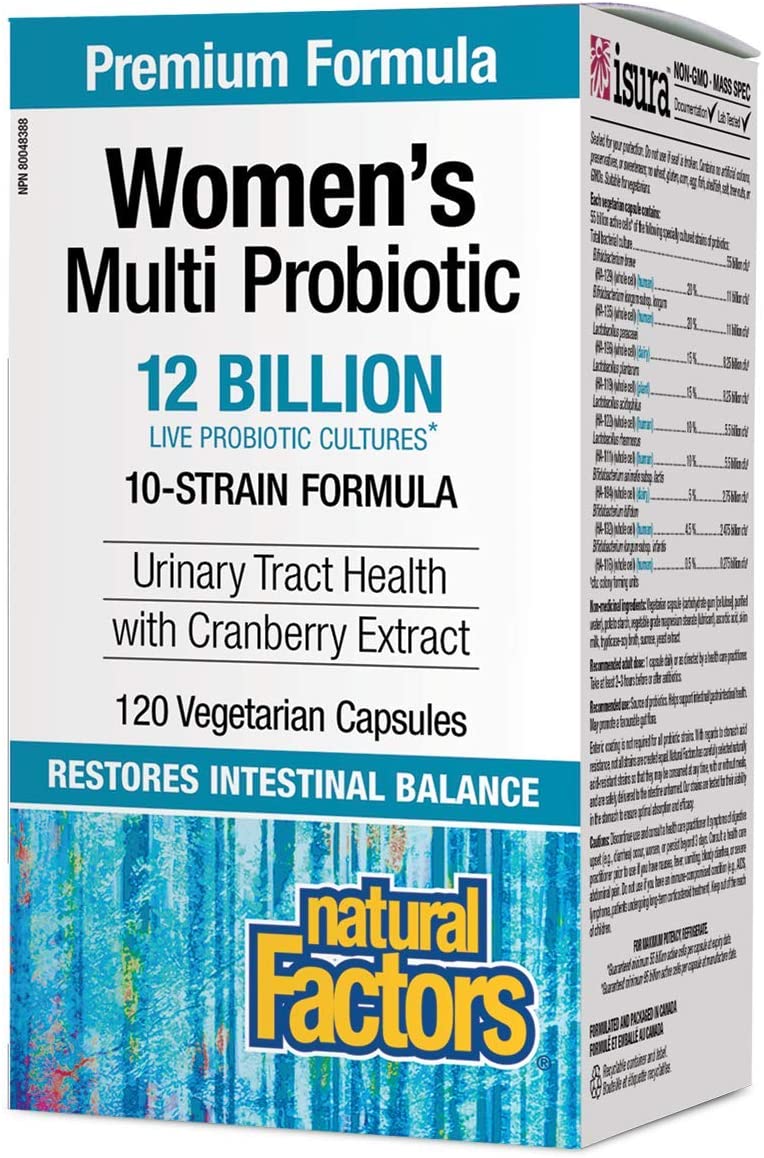 Natural Factors Womens Probiotic Formula 120caps