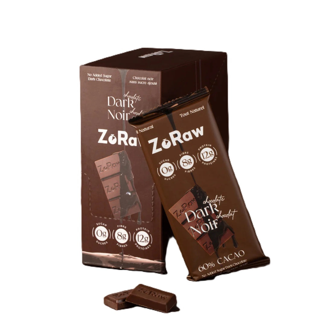 Zoraw Dark Chocolate Bar W Protein 52g