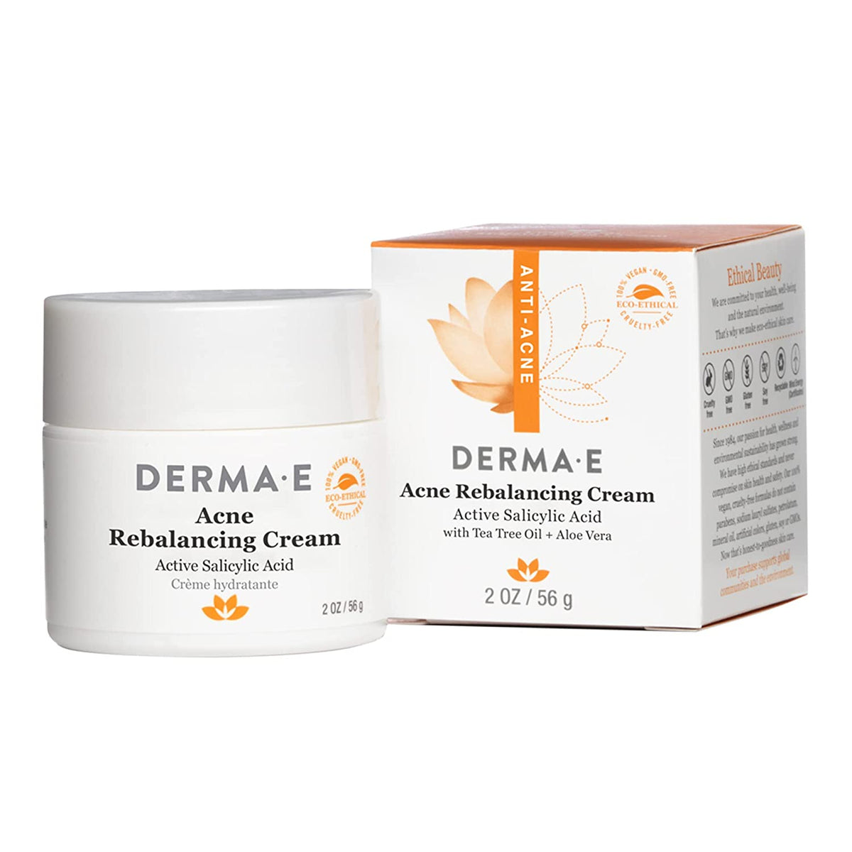 Derma E Acne Rebalancing Cream 56g