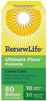 Renew Life Ultimate Flora Probiotic Colon Care 80B