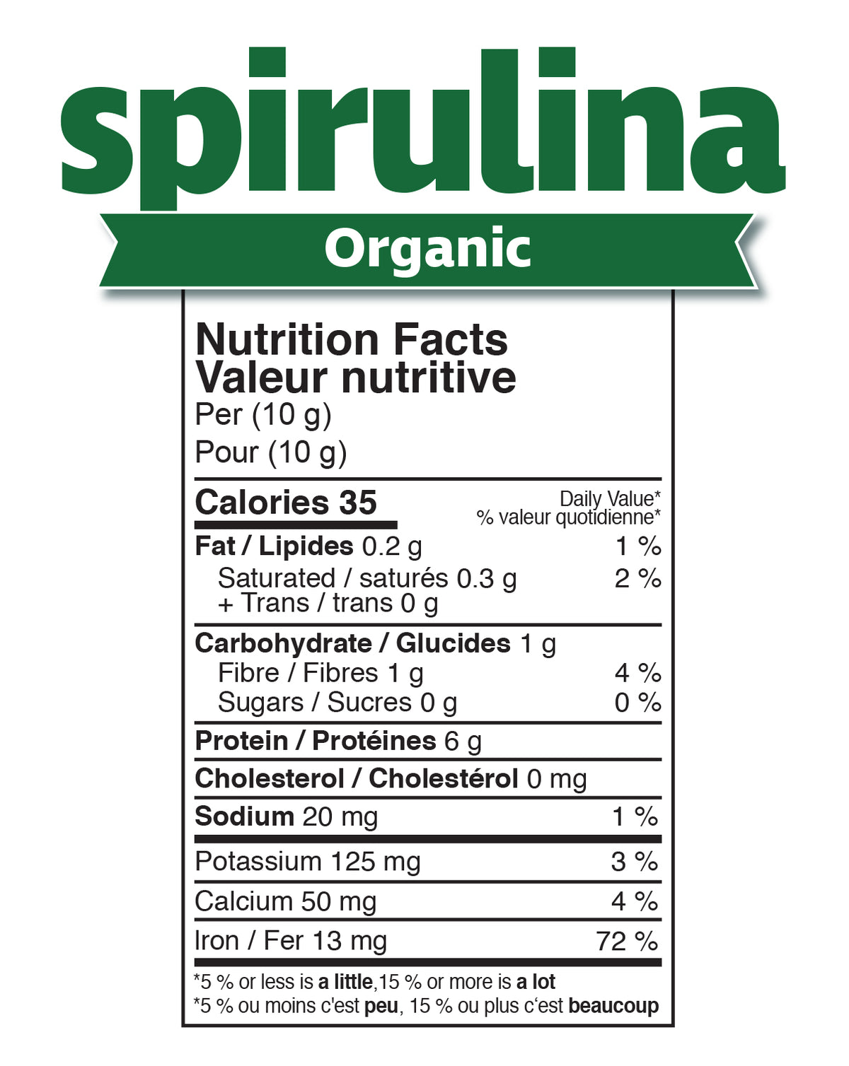 Prairie Naturals Spirulina Powder 200g