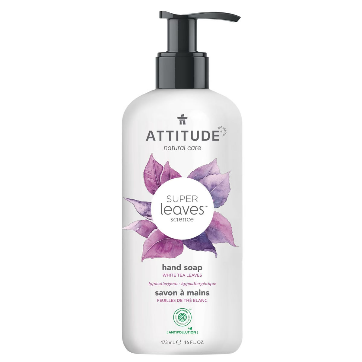 Attitude Hand Soap - White Tea Leaves 473ml