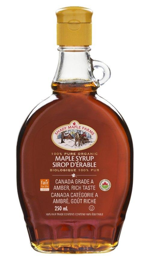 Shady Maple Farms Organic Medium Maple Syrup [Cdn. #1] 250