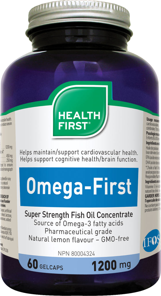 Health First  Omega-First Super Strength Conc.  60cap