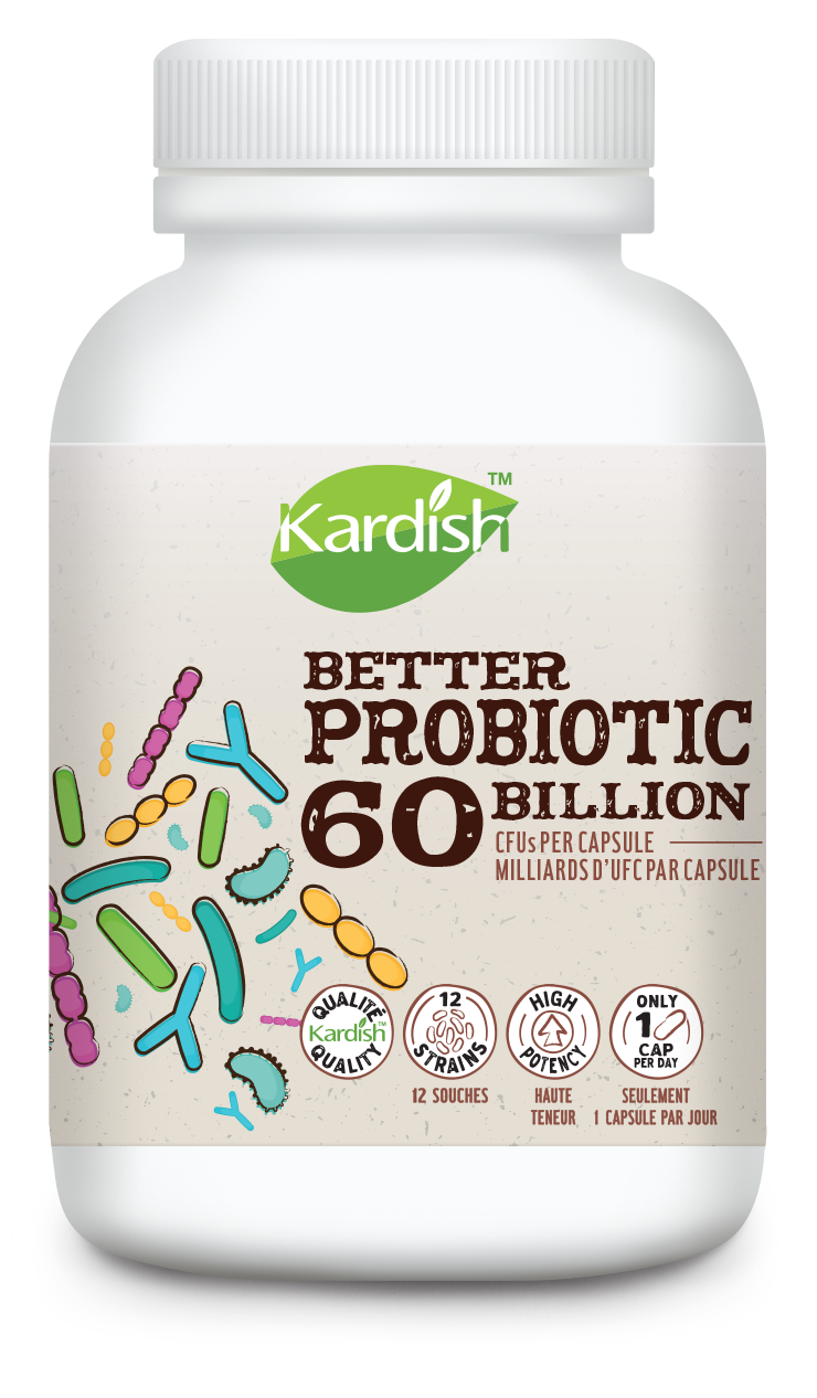 Kardish Better Probiotic 60 Billion 60capsules