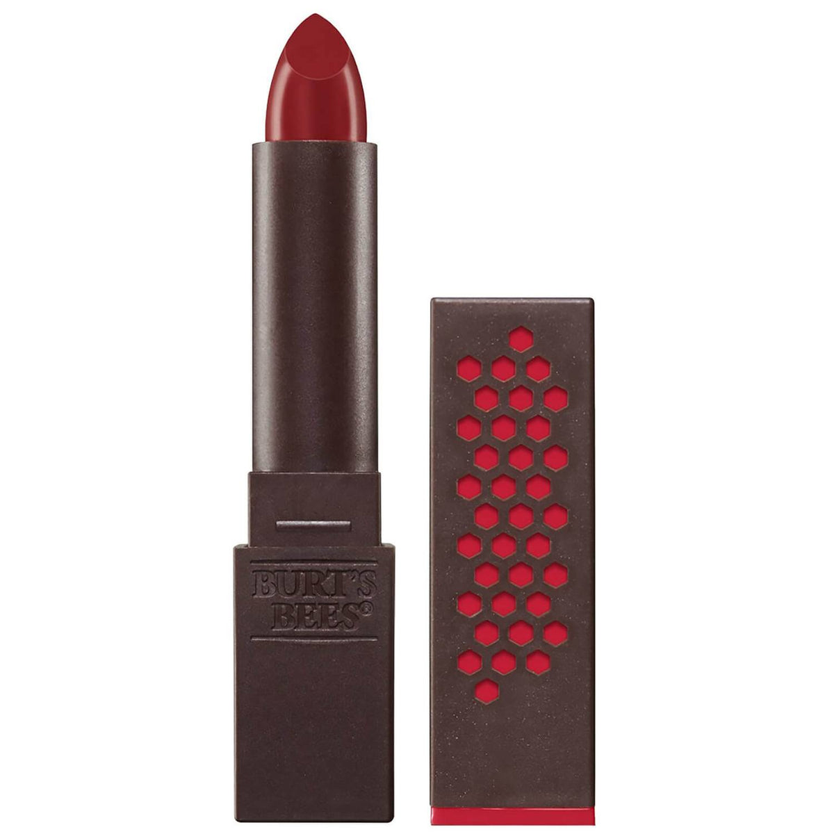 Burts Bees Natural Lipstick Scarlet Soaked 3.4g