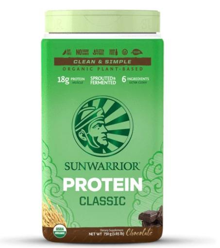 Sun Warrior Rice Protein Chocolate 750g