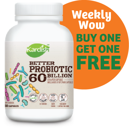 Kardish Better Probiotic 60 Billion 30caps