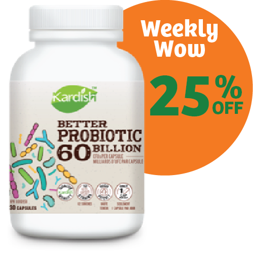 Kardish Better Probiotic 60 Billion 30caps