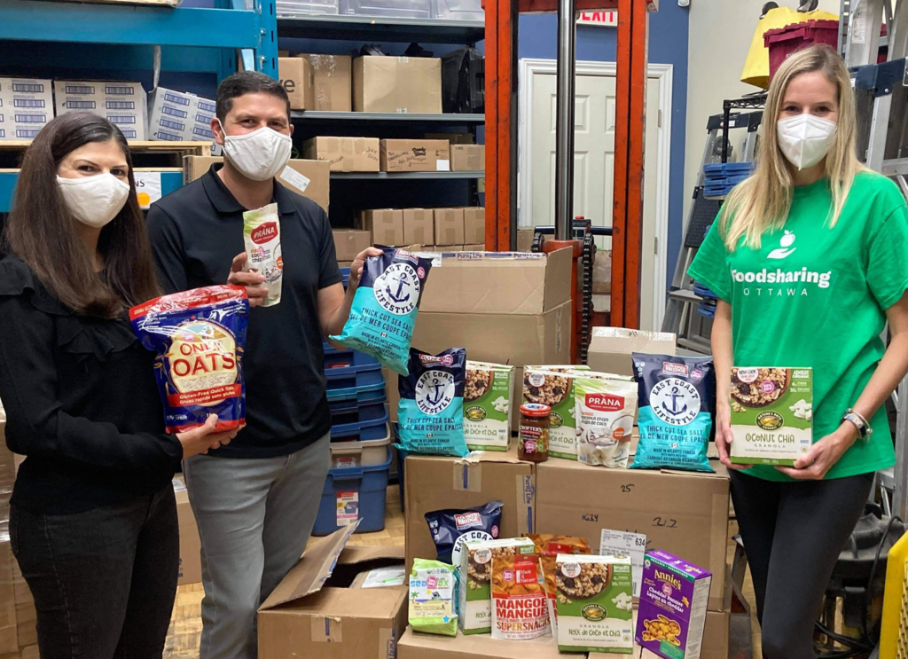 Kardish And Foodsharing Ottawa Make Large Donation To The Smith Falls Community Food Bank