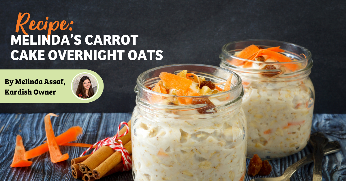 Recipe: Melinda’s Carrot Cake Overnight Oats