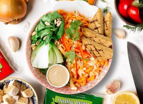 Easy Marinated Tempeh By Noble Bean