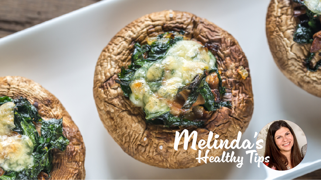 Melinda's Protein-Packed Stuffed Mushrooms Recipe
