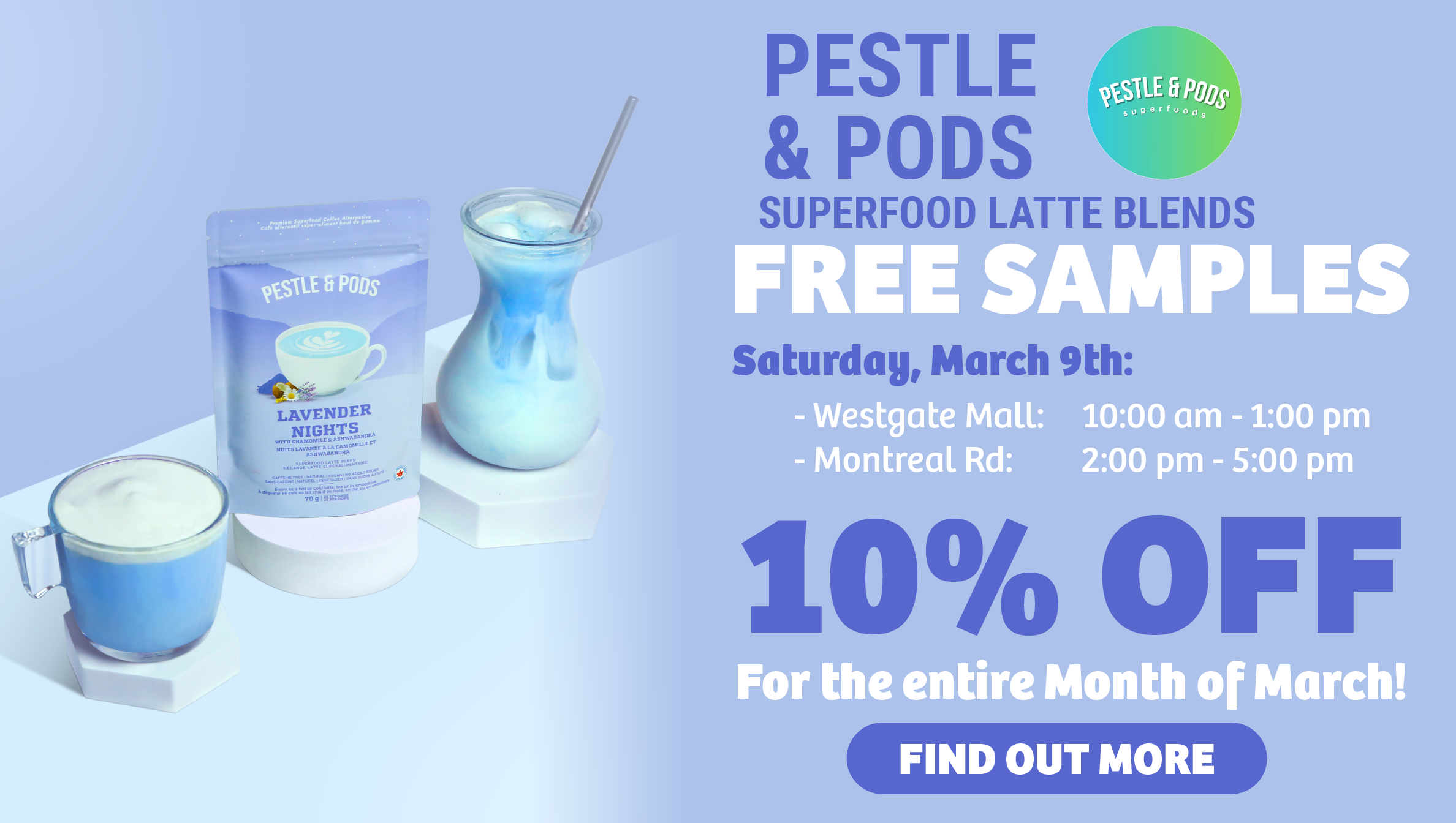 Kardish Health Food Centre is offering Free Samples from Pestle and Pods!